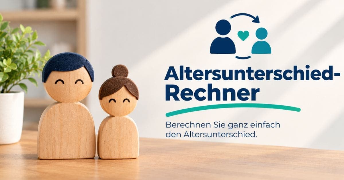 Altersunterschied-Rechner