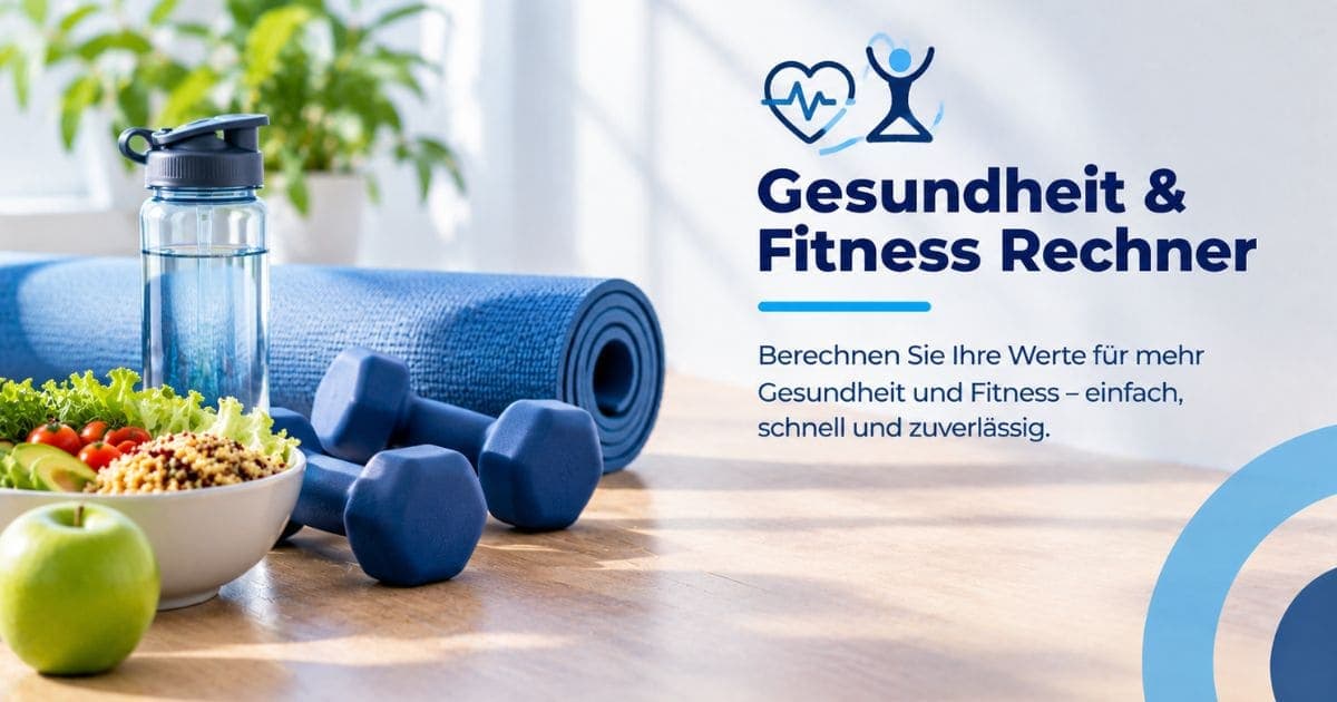 Gesundheit & Fitness Rechner