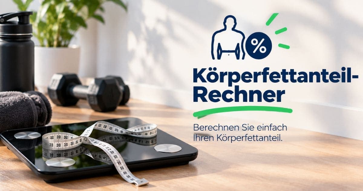 Körperfettanteil-Rechner (KFA)