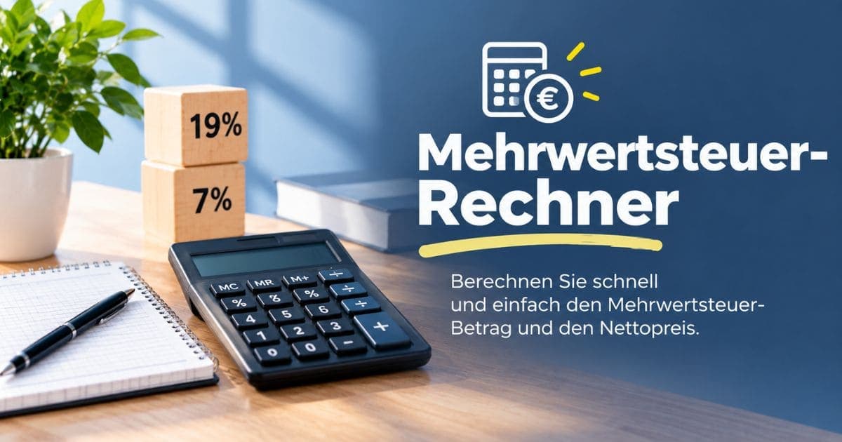 Mehrwertsteuer-Rechner (MwSt)
