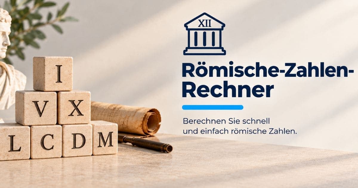 Römische-Zahlen-Rechner